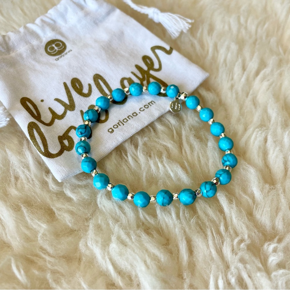 Gorjana, Turquoise beads bracelet